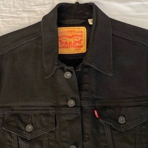 Levi’s Denim jacket black men’s size small
